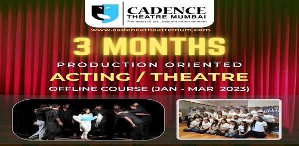 PLAY & SHORT FILM ORIENTED CERTIFIED ACTING/THEATRE COURSE